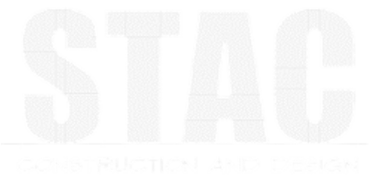 STAC Construction & Design Logo WHT